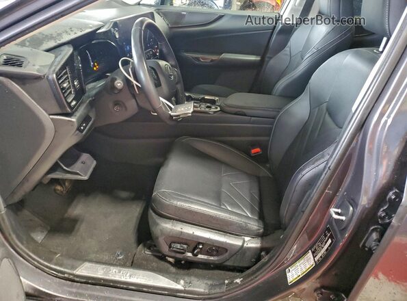 2T2HGCEZ1RC047608 2024 LEXUS NX Gray Widok wnętrza z przodu