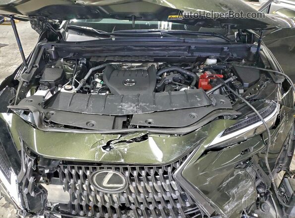2T2HGCEZ3SC090840 2025 LEXUS NX Green ძრავის განყოფილების ხედი