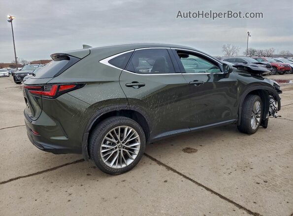 2T2HGCEZ3SC090840 2025 LEXUS NX Green უკანა მარჯვენა