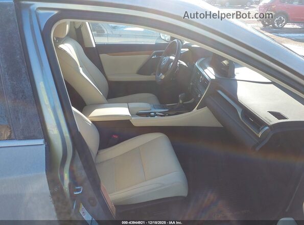 2T2HGMDA0LC043414 2020 LEXUS RX 450H Серебряный Вид салона спереди