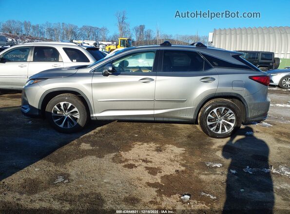 2T2HGMDA0LC043414 2020 LEXUS RX 450H Серебряный Панорамный вид салона 360°