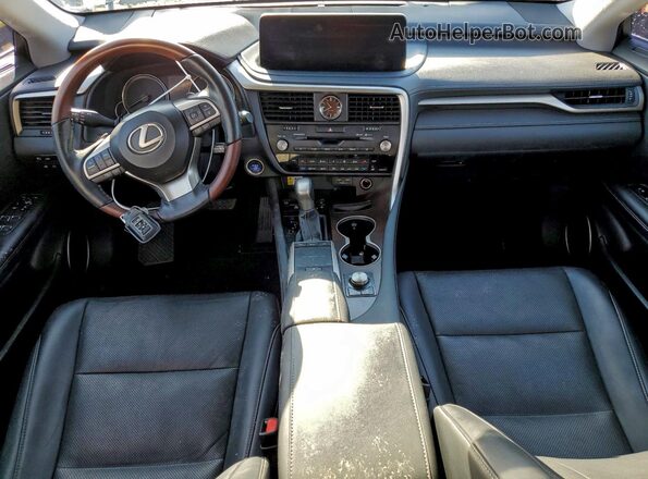 2T2HGMDA3MC066364 2021 LEXUS RX Charcoal Dashboard view
