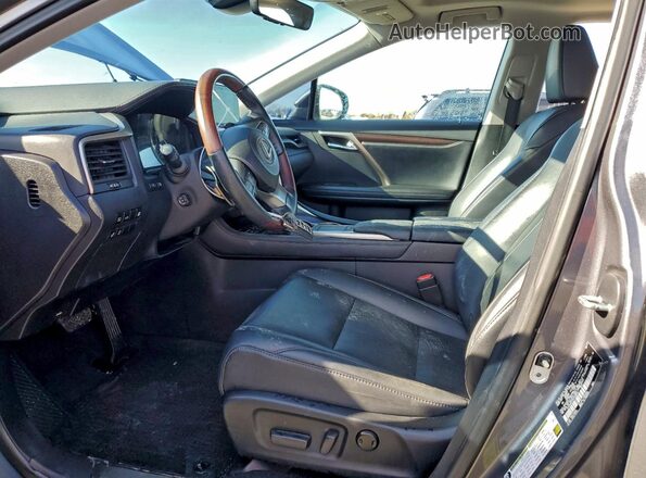 2T2HGMDA3MC066364 2021 LEXUS RX Charcoal Front interior view
