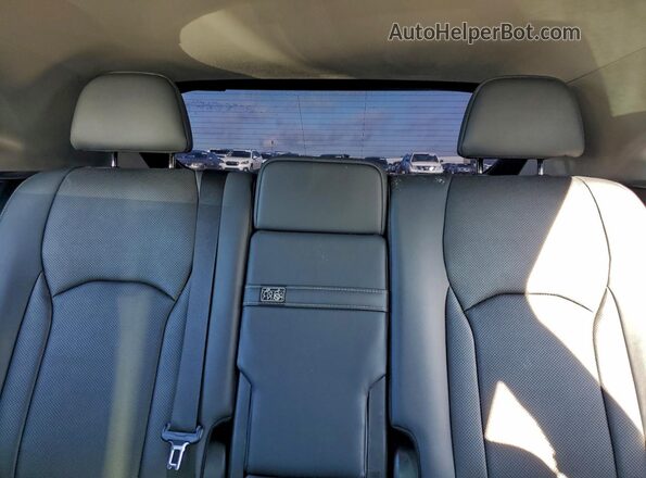 2T2HGMDA3MC066364 2021 LEXUS RX Charcoal Rear seats view