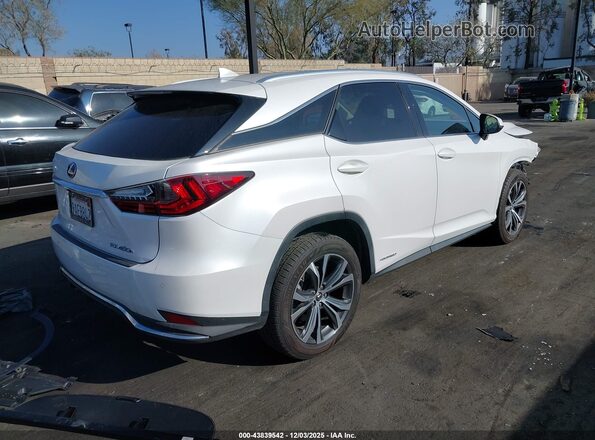 2T2HGMDA6NC080633 2022 LEXUS RX 450H White Tył prawy
