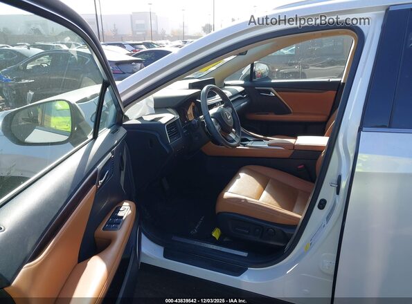 2T2HGMDA6NC080633 2022 LEXUS RX 450H White Widok wnętrza z przodu