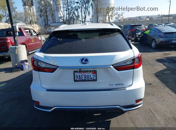 2T2HGMDA6NC080633 2022 LEXUS RX 450H White 
