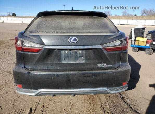 2T2HGMDA7NC087025 2022 LEXUS RX Черный Вид сзади
