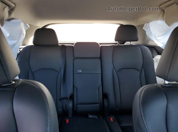 2T2HGMDA7NC087025 2022 LEXUS RX Черный Вид задних сидений