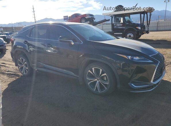 2T2HGMDA7NC087025 2022 LEXUS RX Черный Передняя правая четверть