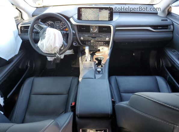 2T2HGMDA7NC087025 2022 LEXUS RX Черный Вид панели приборов
