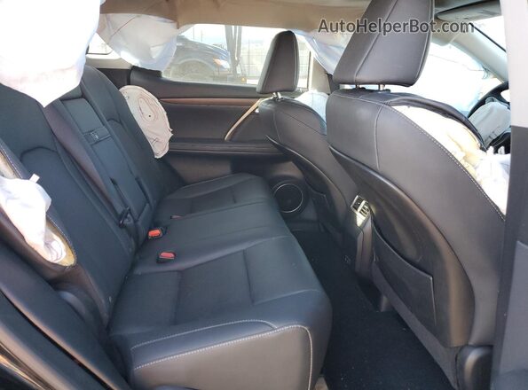 2T2HGMDA7NC087025 2022 LEXUS RX Черный Вид задней части салона