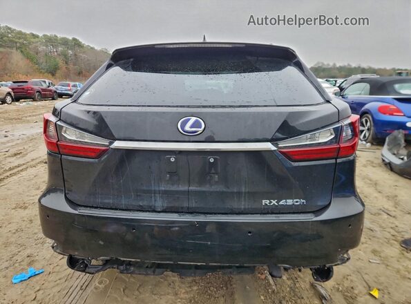2T2HGMDAXLC044201 2020 LEXUS RX Black უკანა ხედი