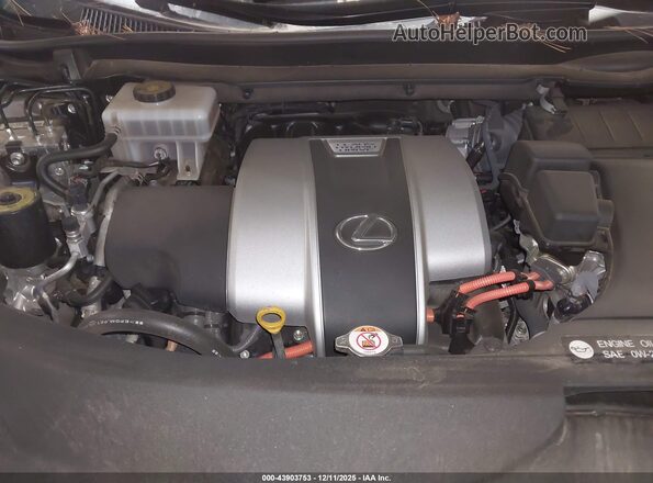 2T2HGMDAXMC061758 2021 LEXUS RX 450H Silver Rear view