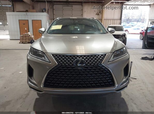 2T2HGMDAXMC061758 2021 LEXUS RX 450H Silver Rear interior view