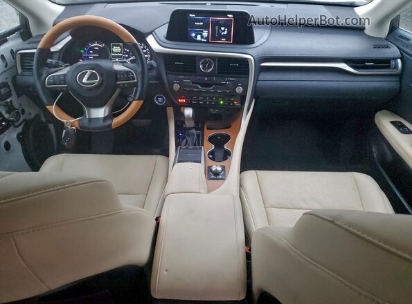 2T2HGMDAXNC075807 2022 LEXUS RX Белый Вид панели приборов