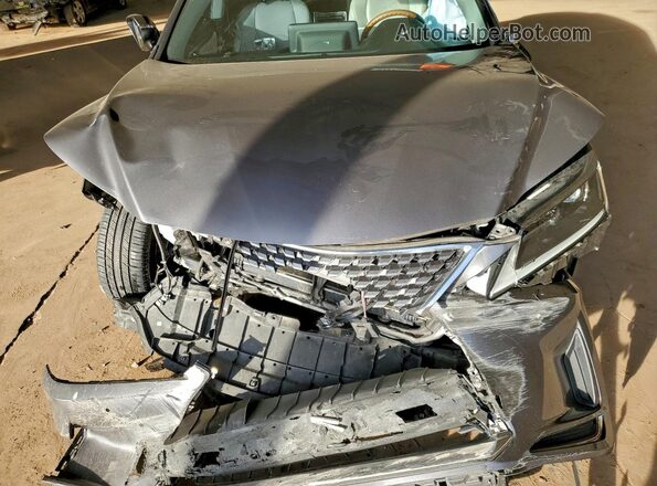 2T2HZMAA0MC196259 2021 LEXUS RX Gray უკანა სალონის ხედი