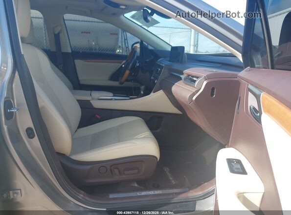 2T2HZMAA3LC170768 2020 LEXUS RX 350 Silver Widok wnętrza z przodu