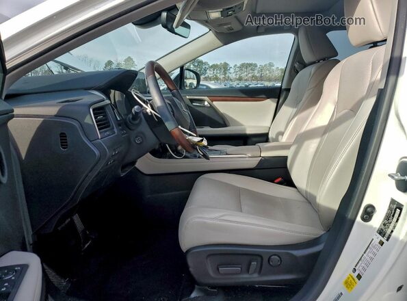 2T2HZMAA4LC176109 2020 LEXUS RX White Вид салону спереду