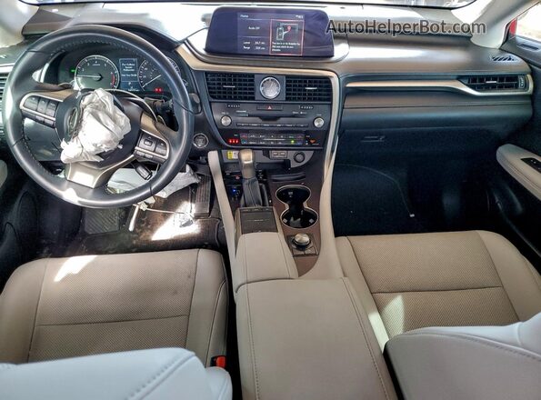 2T2HZMAA5NC242511 2022 LEXUS RX Silver Вид панелі приладів