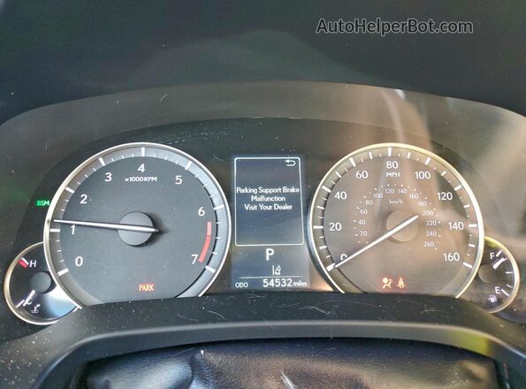 2T2HZMAA5NC242511 2022 LEXUS RX Silver Вид щитка приладів
