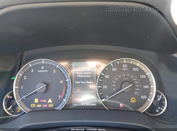 2T2HZMAA7LC165539 2020 LEXUS RX 350 Dark Blue Vista de los asientos traseros