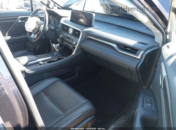 2T2HZMAA7LC165539 2020 LEXUS RX 350 Dark Blue Vista interior delantera