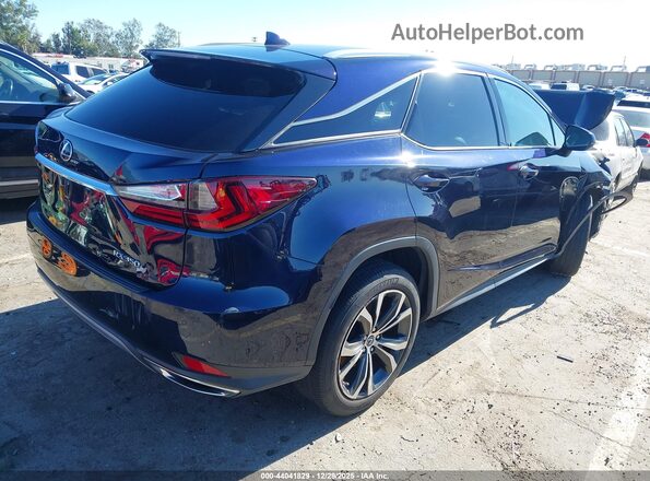 2T2HZMAA7LC165539 2020 LEXUS RX 350 Dark Blue Trasero derecho
