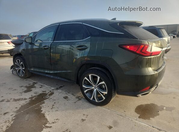 2T2HZMAA9NC242561 2022 LEXUS RX Green Հետևի ձախ