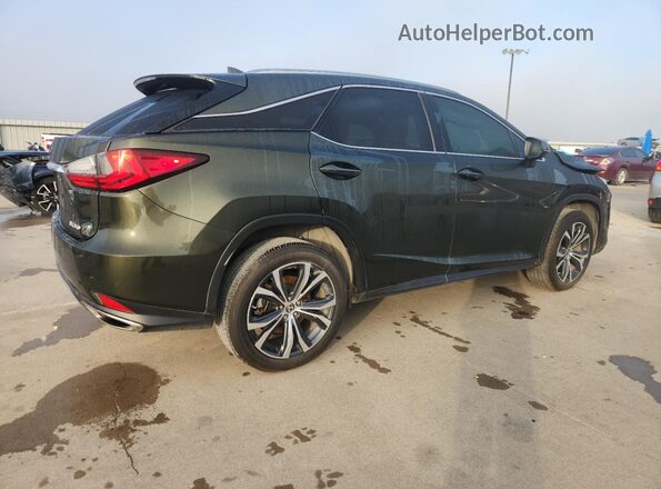 2T2HZMAA9NC242561 2022 LEXUS RX Green Հետևի աջ