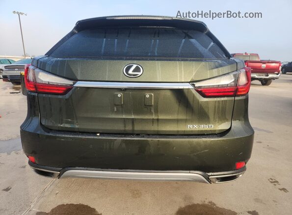 2T2HZMAA9NC242561 2022 LEXUS RX Green Հետևի տեսք