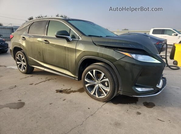 2T2HZMAA9NC242561 2022 LEXUS RX Green Առջևի աջ