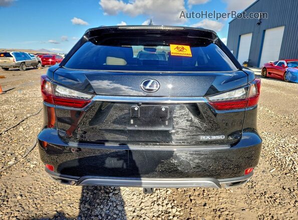2T2HZMDA1NC357733 2022 LEXUS RX Black Widok z tyłu