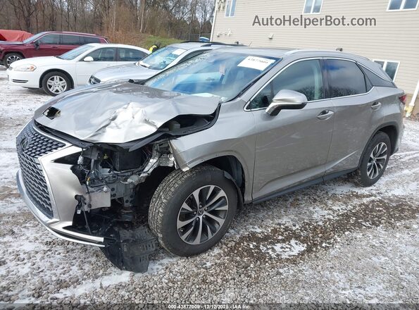 2T2HZMDA2MC285763 2021 LEXUS RX 350 Бежевый Передняя левая четверть