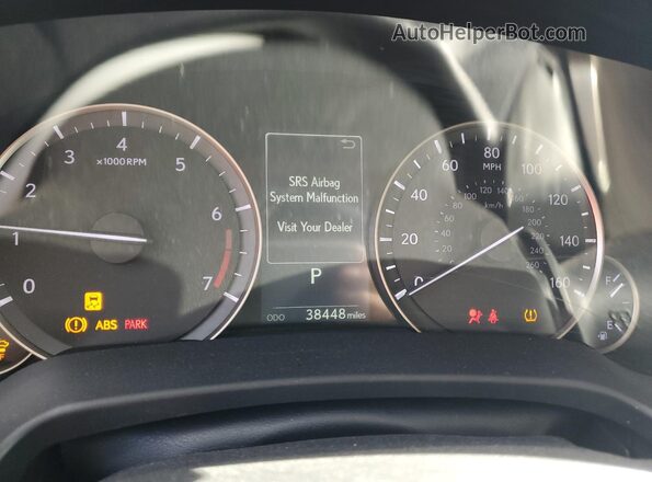 2T2HZMDA2NC316804 2022 LEXUS RX Красный Вид щитка приборов