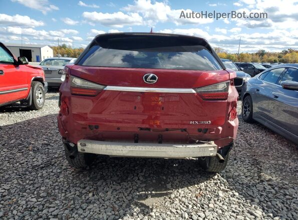 2T2HZMDA2NC316804 2022 LEXUS RX Красный Вид сзади