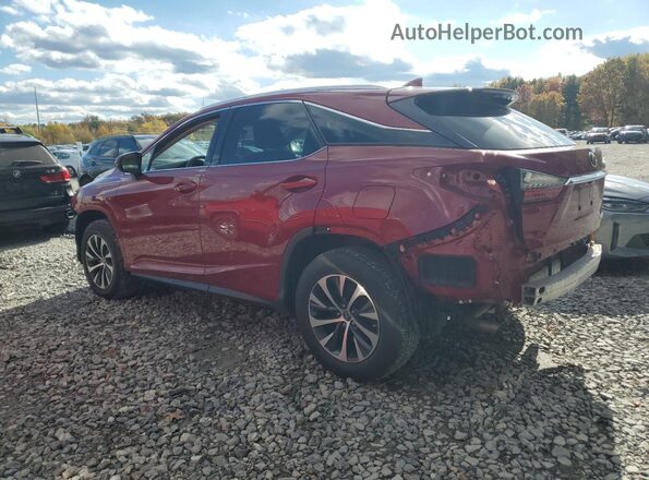 2T2HZMDA2NC316804 2022 LEXUS RX Красный Задняя левая четверть