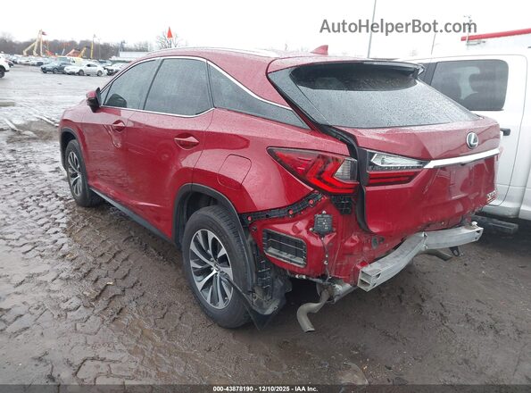 2T2HZMDA4LC255050 2020 LEXUS RX 350 Красный Задняя левая четверть