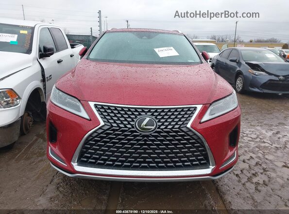 2T2HZMDA4LC255050 2020 LEXUS RX 350 Красный Вид щитка приборов