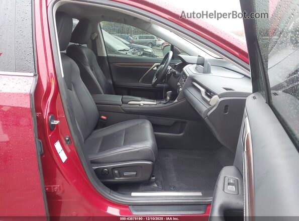 2T2HZMDA4LC255050 2020 LEXUS RX 350 Красный Вид салона спереди