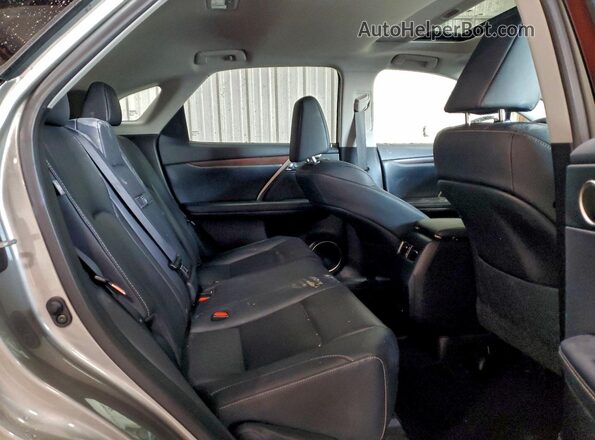 2T2HZMDA4LC255081 2020 LEXUS RX Gray Widok wnętrza z tyłu
