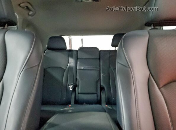 2T2HZMDA4LC255081 2020 LEXUS RX Gray Widok tylnych siedzeń