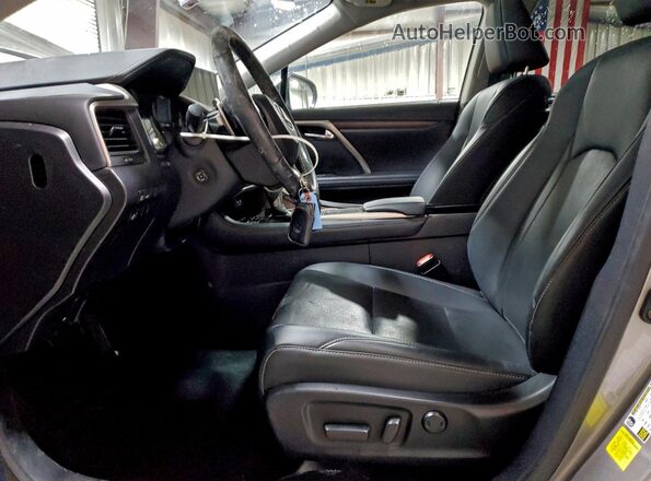 2T2HZMDA4LC255081 2020 LEXUS RX Gray Widok wnętrza z przodu