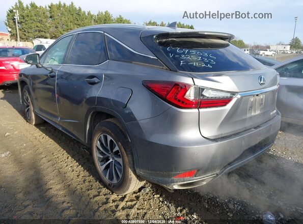 2T2HZMDA4NC325133 2022 LEXUS RX 350 Gray Rear left