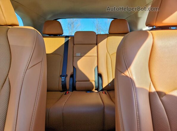 2T2HZMDA4NC340330 2022 LEXUS RX Blue Widok tylnych siedzeń