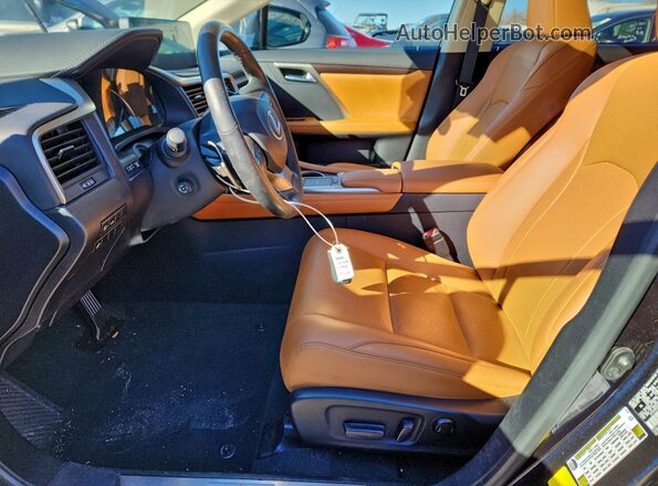 2T2HZMDA4NC340330 2022 LEXUS RX Blue Widok wnętrza z przodu