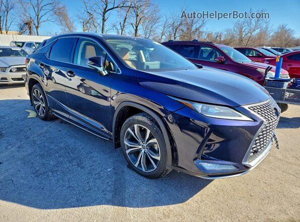 2T2HZMDA4NC340330 2022 LEXUS RX Blue Przód prawy