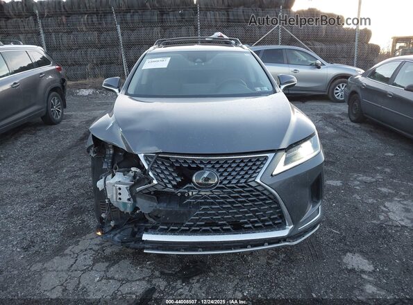 2T2HZMDA5LC218167 2020 LEXUS RX 350 Gray Rear interior view