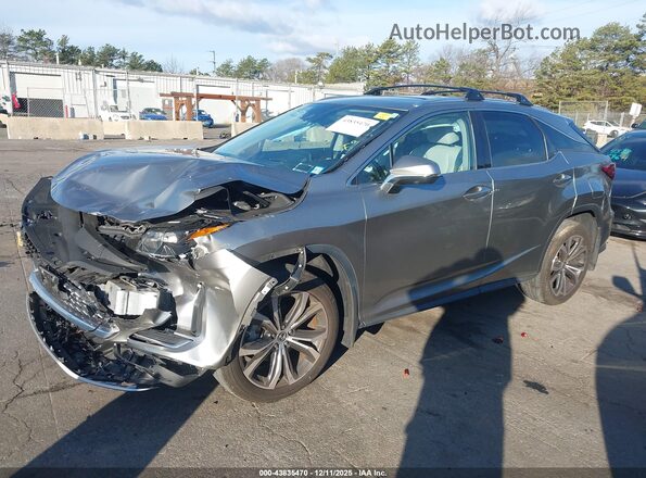 2T2HZMDA5NC326713 2022 LEXUS RX 350 Silver Առջևի ձախ երեք քառորդ տեսարան