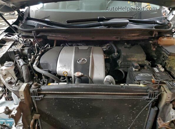 2T2HZMDA5NC366032 2022 LEXUS RX Silver ძრავის განყოფილების ხედი